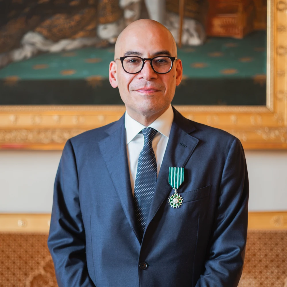 Fady Jameel is awarded Chevalier in the French Order of Arts and Letters